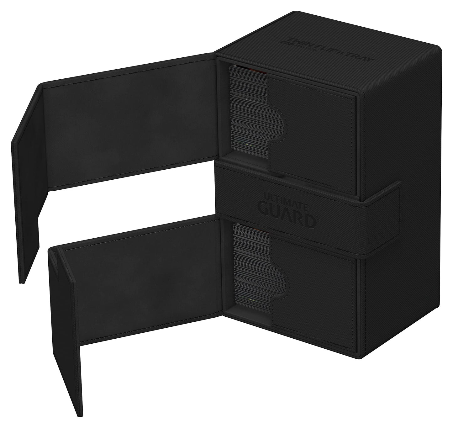 Ultimate Guard Twin Flip'n'Tray 160+ Deck Case – 2 Trays, Magnetic Closure