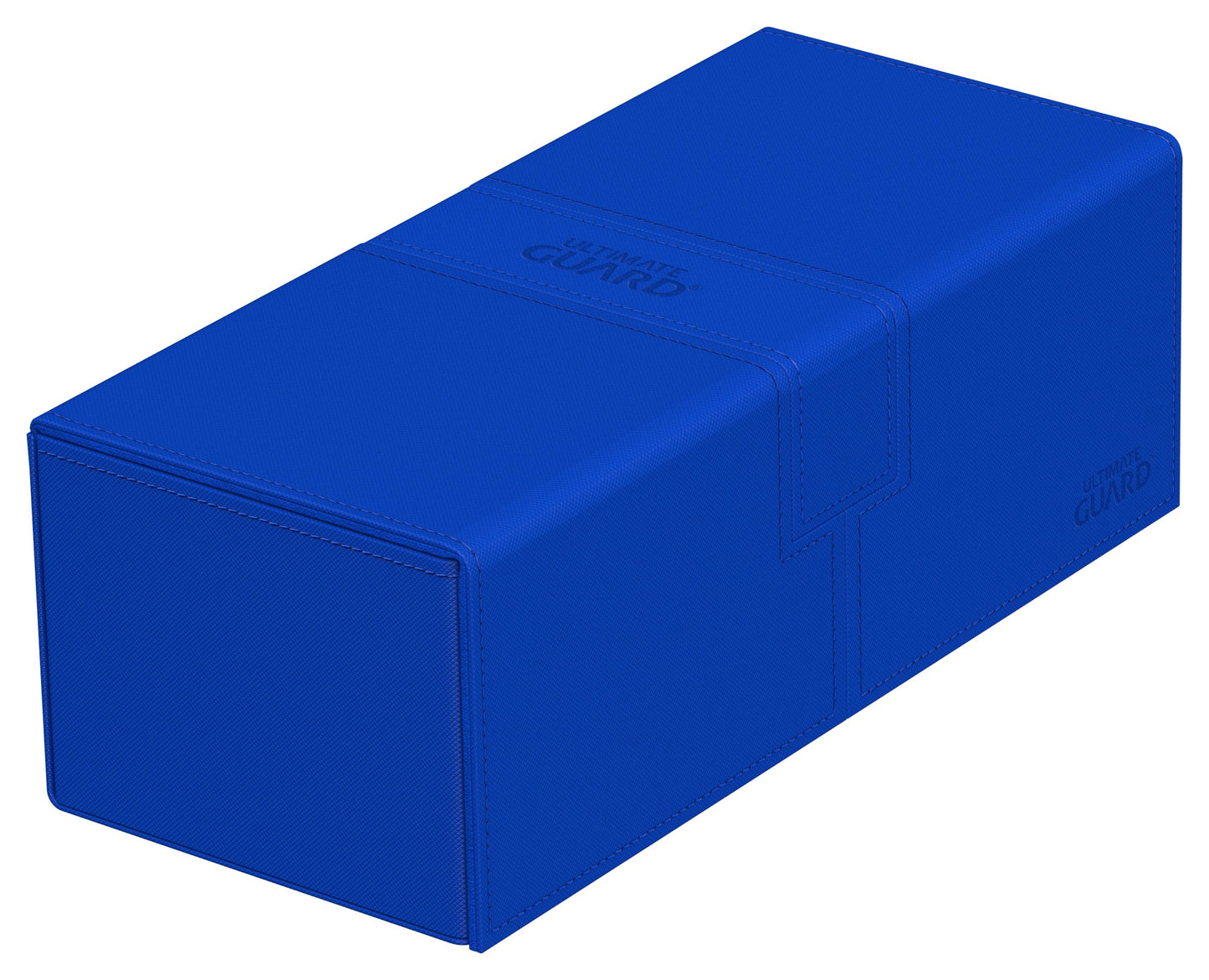 Ultimate Guard Twin Flip-n-Tray 266+ Deck Case – Magnetic Closure & Microfiber Lining (Blue)