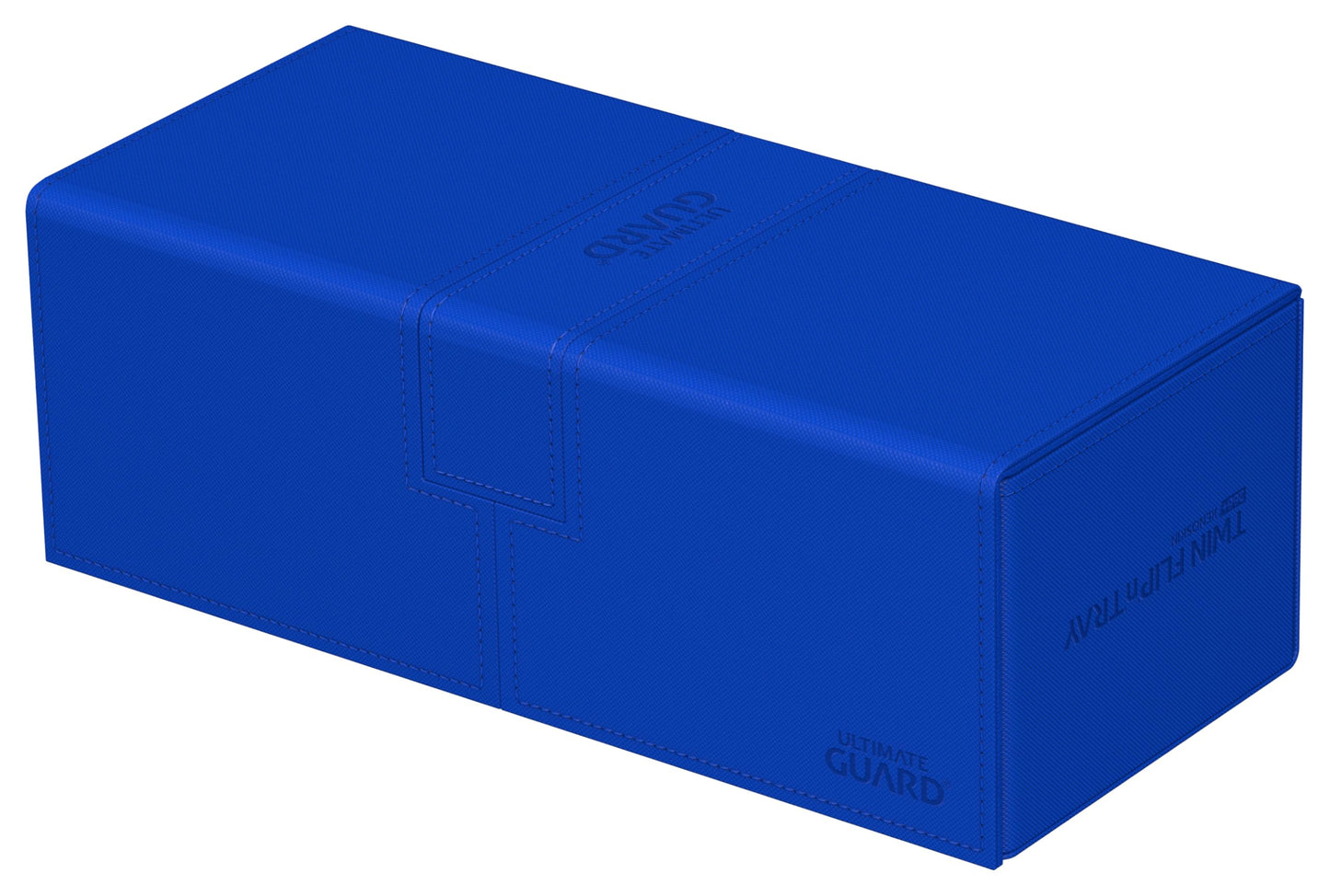 Ultimate Guard Twin Flip-n-Tray 266+ Deck Case – Magnetic Closure & Microfiber Lining (Blue)