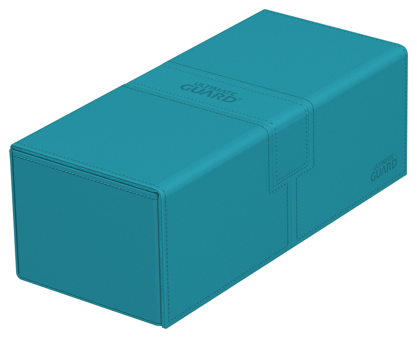 Ultimate Guard Twin Flip'n'Tray 266+ Petrol Deck Case | 266 Double-Sleeved Cards + Dice Tray