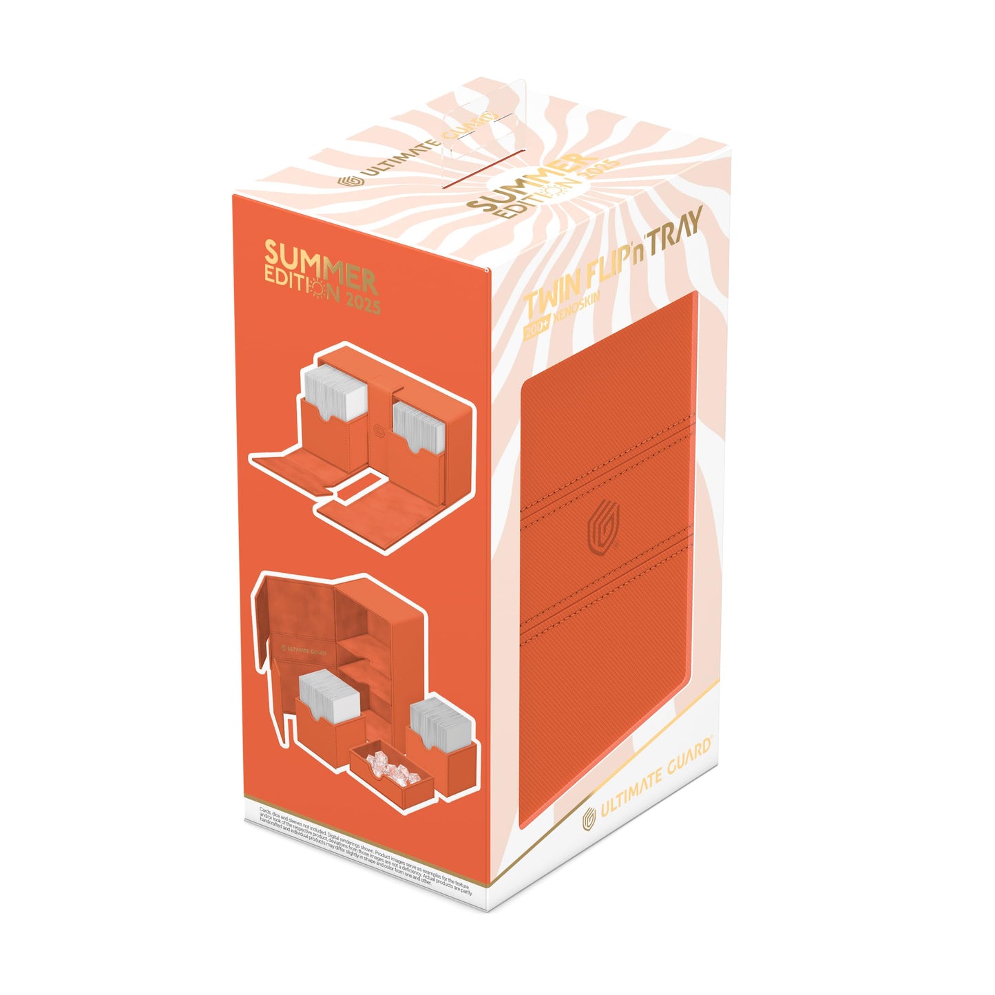 Ultimate Guard Twin Flip'n'Tray 200+ Xenoskin Peach - 2025 Summer Edition