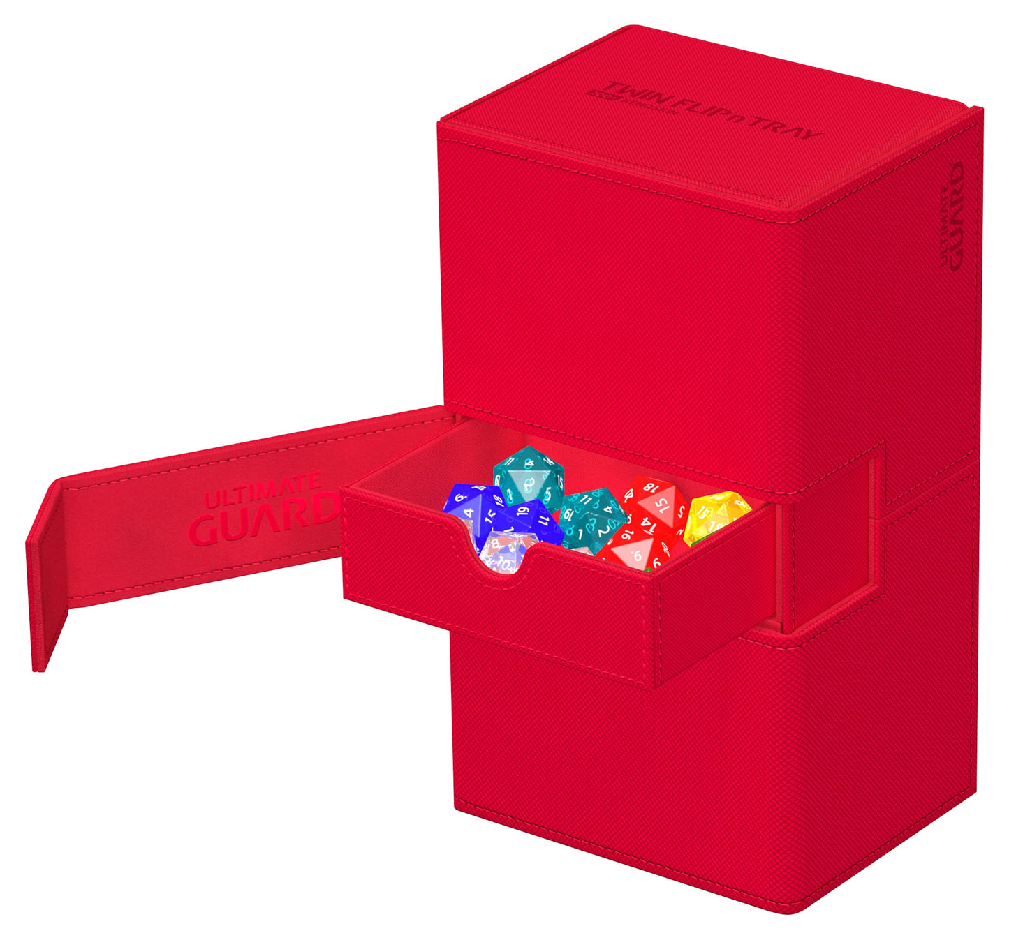 Ultimate Guard Twin Flip'n'Tray 200+ Deck Case – 200 Cards, Magnetic Closure, Microfiber Lining