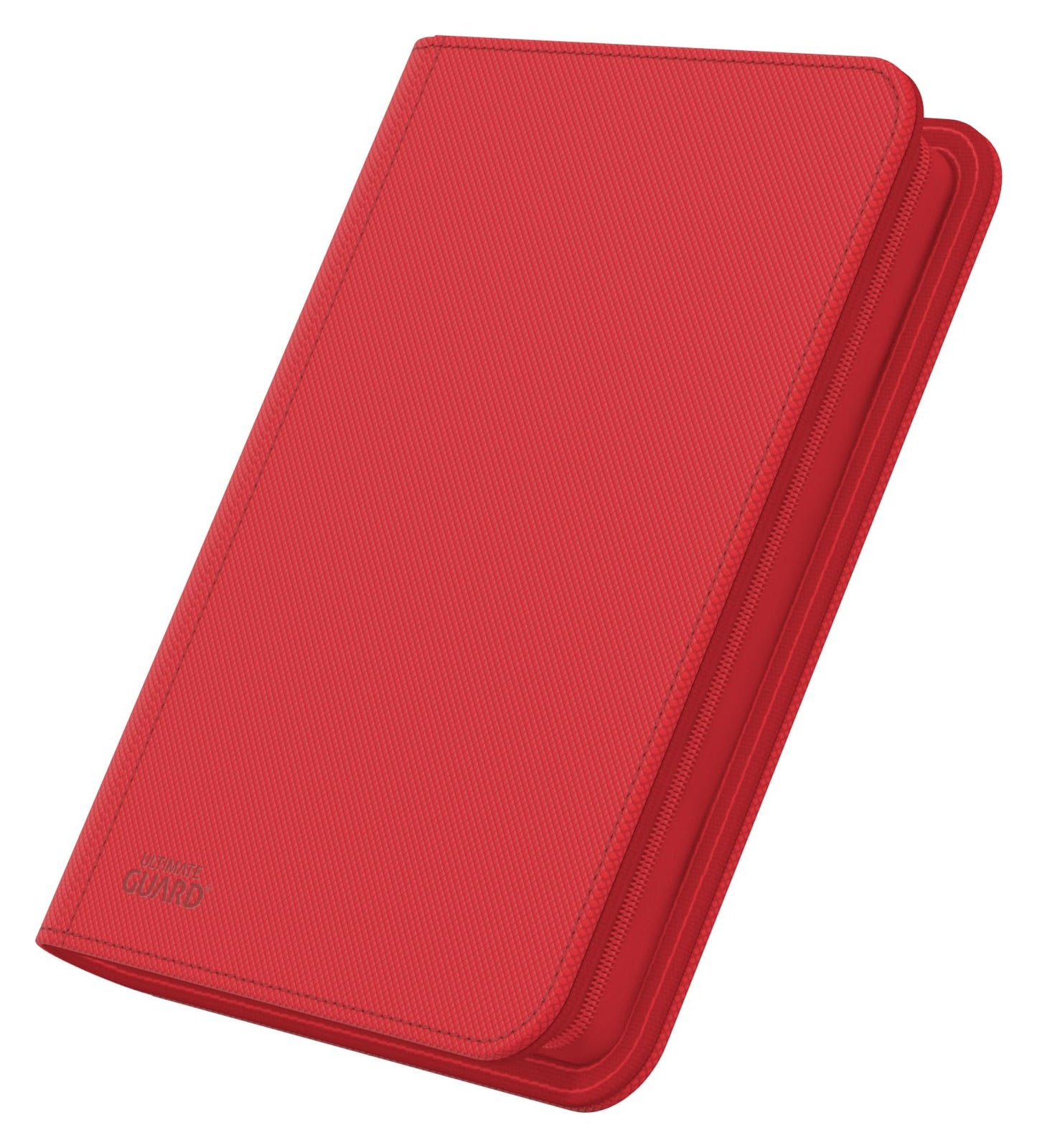 Ultimate Guard Zipfolio 160 – 8 Pocket Xenoskin Red | Premium Card Portfolio