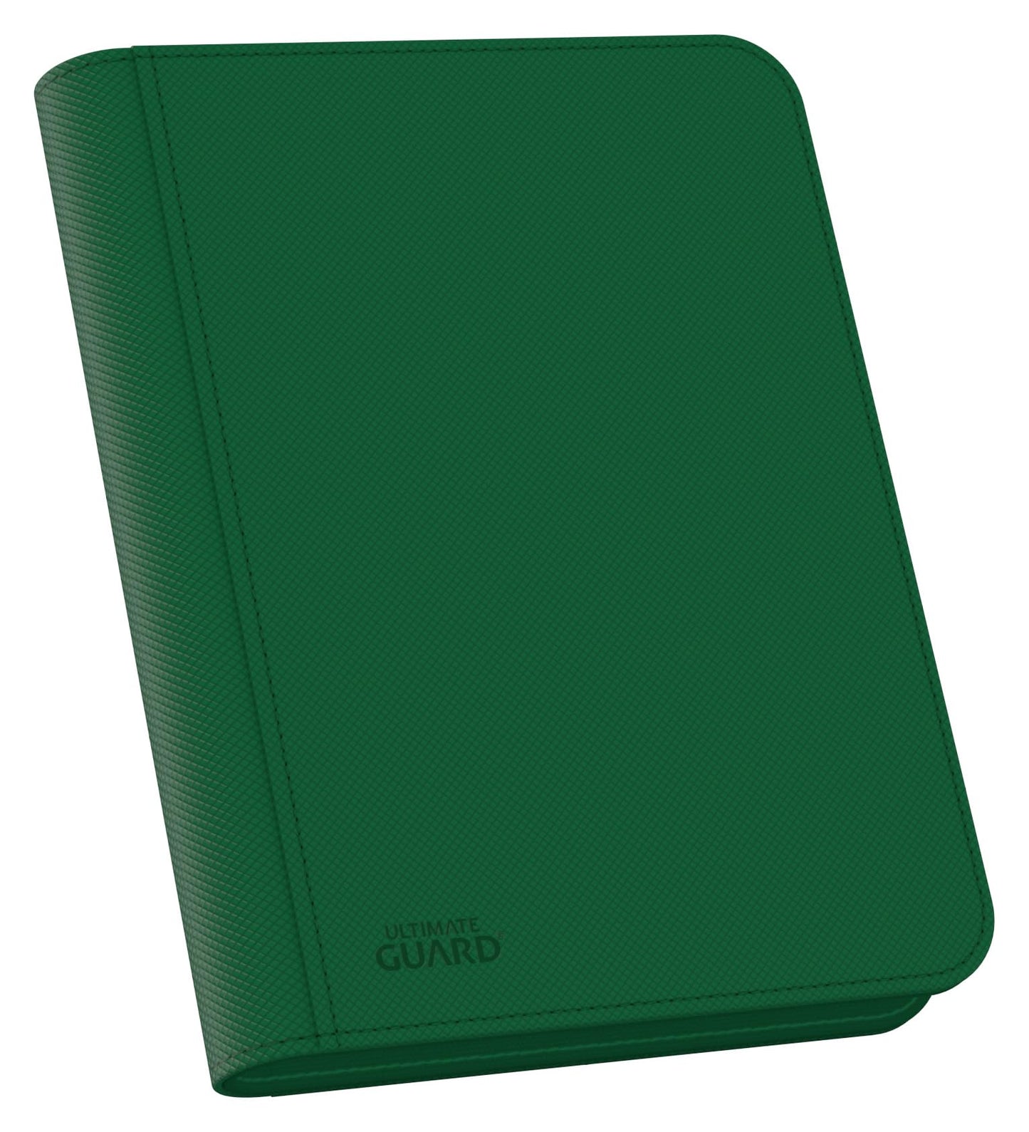 Ultimate Guard Zipfolio 160 – 8 Pocket Xenoskin Green | Card Portfolio for Standard & Japanese Cards