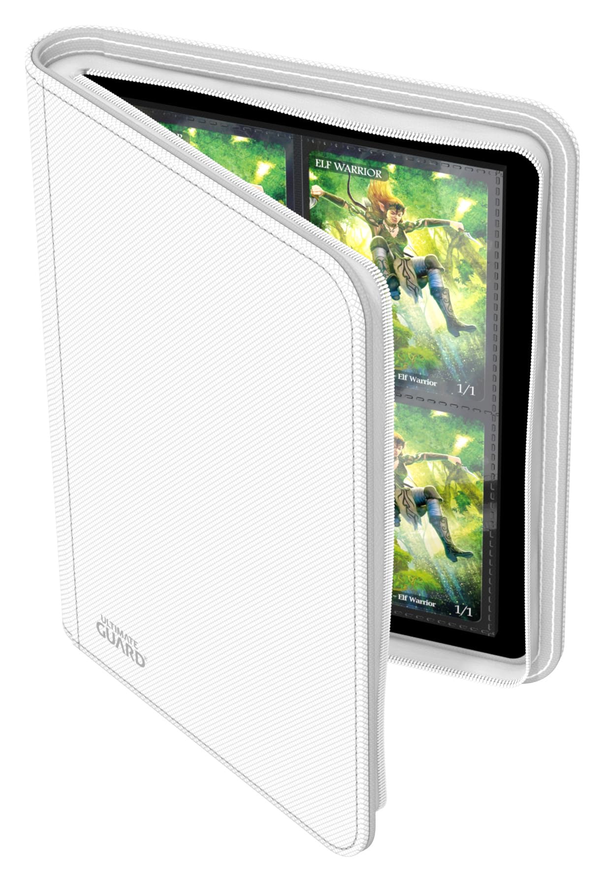 Ultimate Guard Zipfolio 160 - 8 Pocket Xenoskin White Display Album