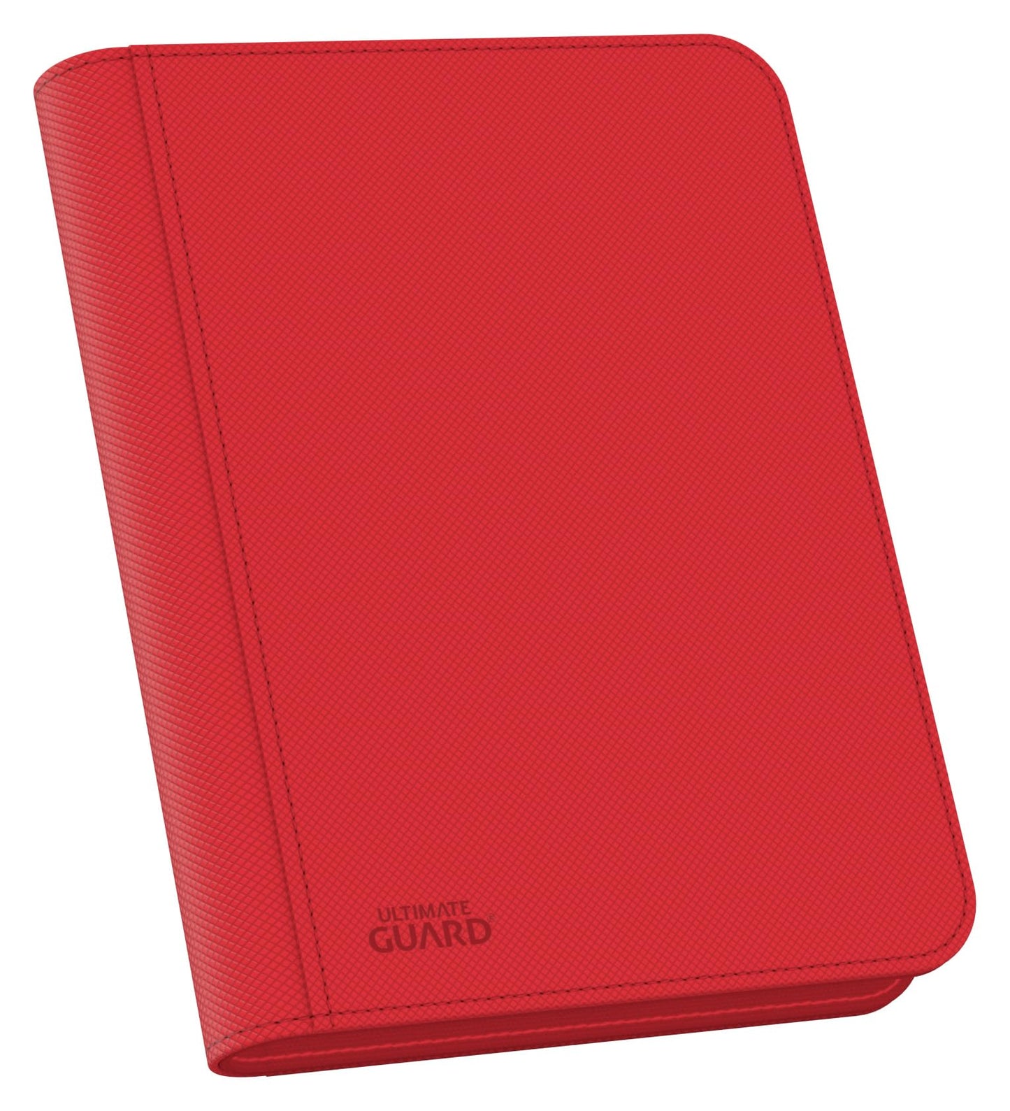 Ultimate Guard Zipfolio 160 – 8 Pocket Xenoskin Red | Premium Card Portfolio