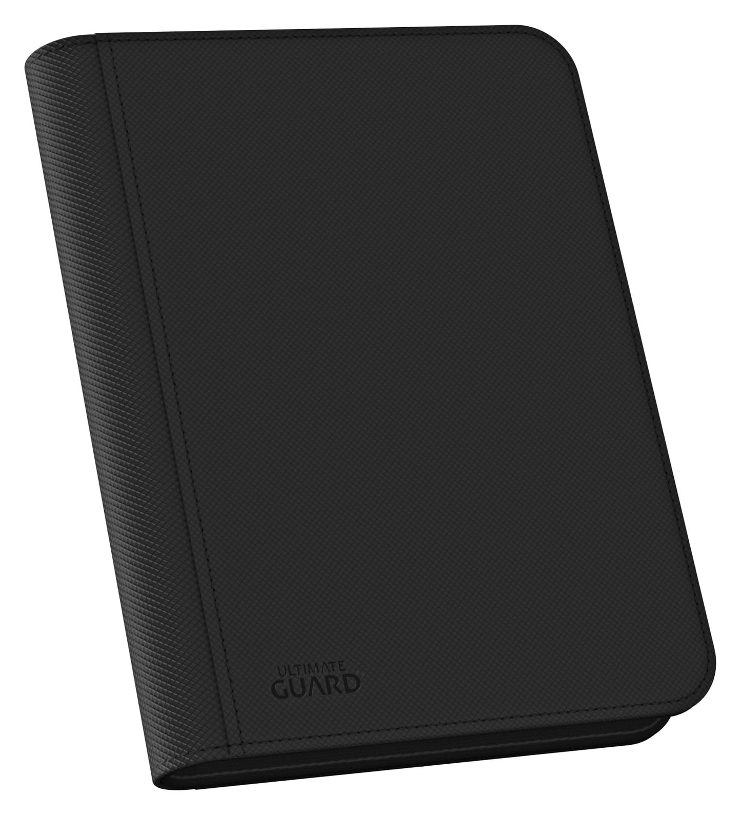 Ultimate Guard Zipfolio 160 – 8 Pocket XenoSkin Black | Card Organizer for Travel & Tournaments