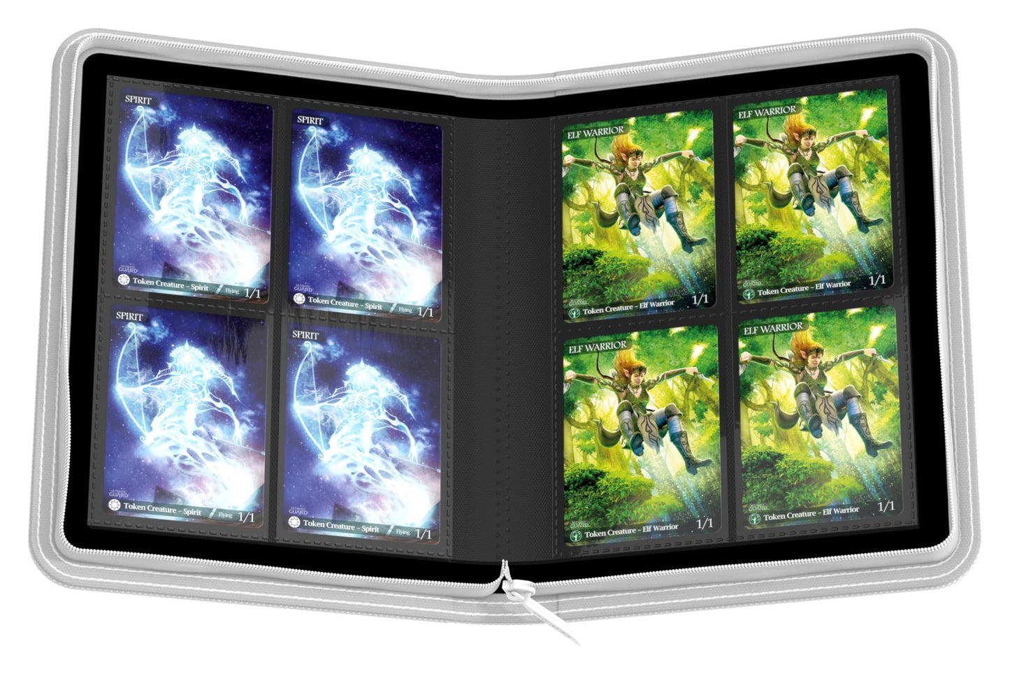 Ultimate Guard Zipfolio 160 - 8 Pocket Xenoskin White Display Album