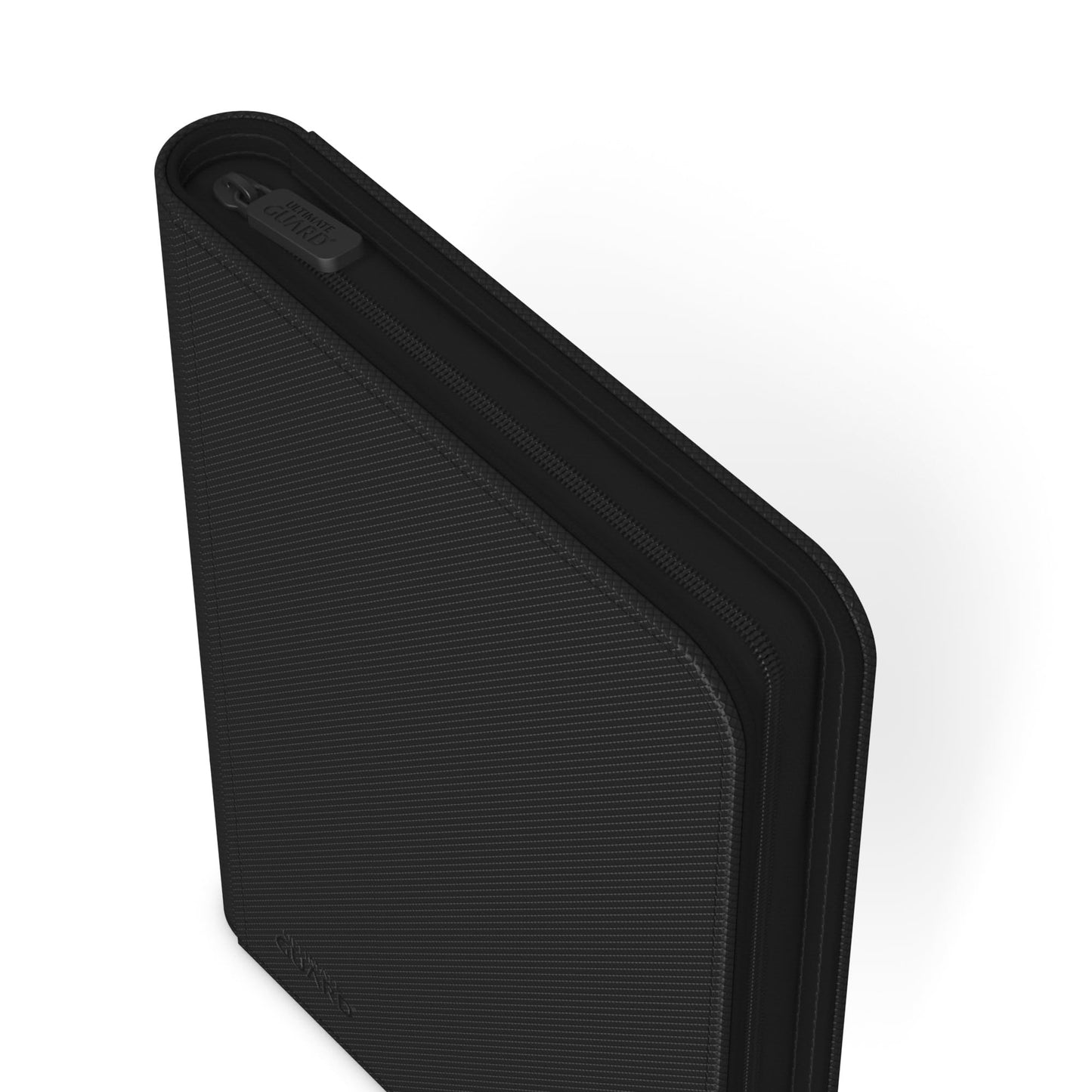 Ultimate Guard Zipfolio 160 – 8 Pocket XenoSkin Black | Card Organizer for Travel & Tournaments