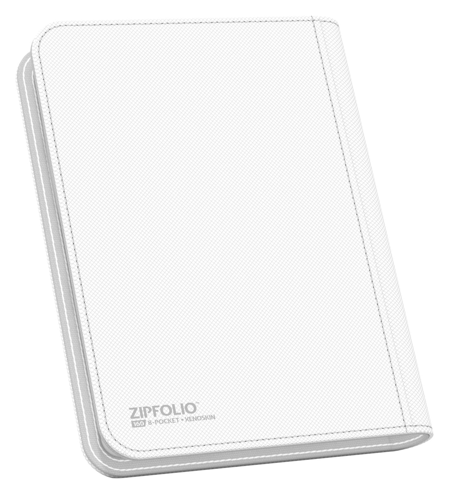 Ultimate Guard Zipfolio 160 - 8 Pocket Xenoskin White Display Album