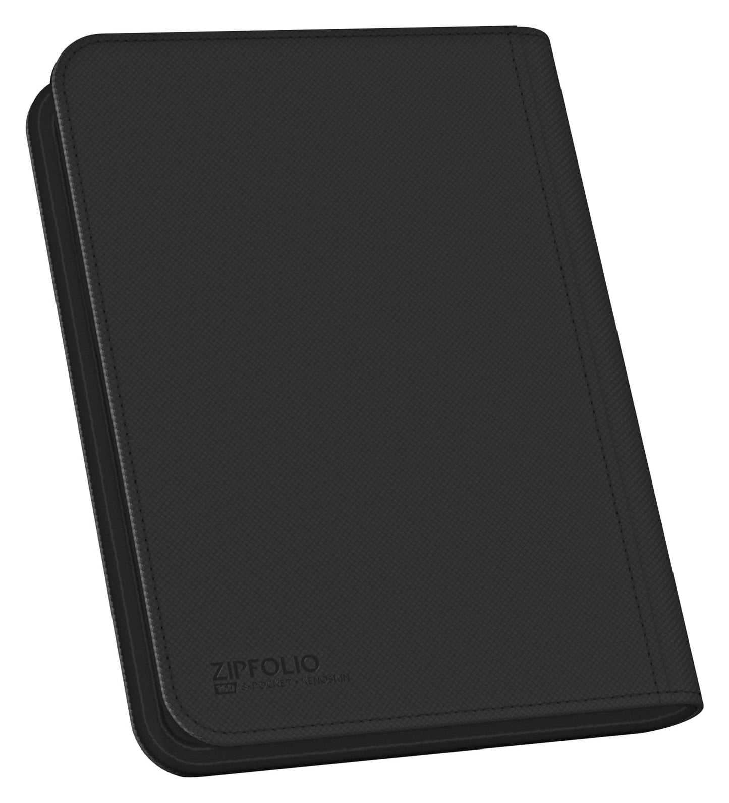 Ultimate Guard Zipfolio 160 – 8 Pocket XenoSkin Black | Card Organizer for Travel & Tournaments