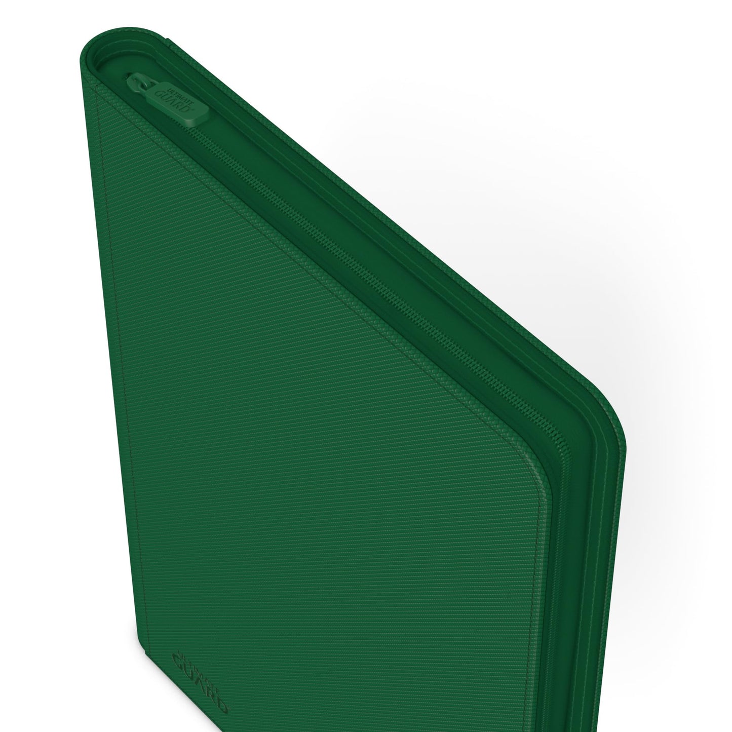 Ultimate Guard Zipfolio 320 – 16 Pocket Xenoskin Green | Side-Loading Card Organizer