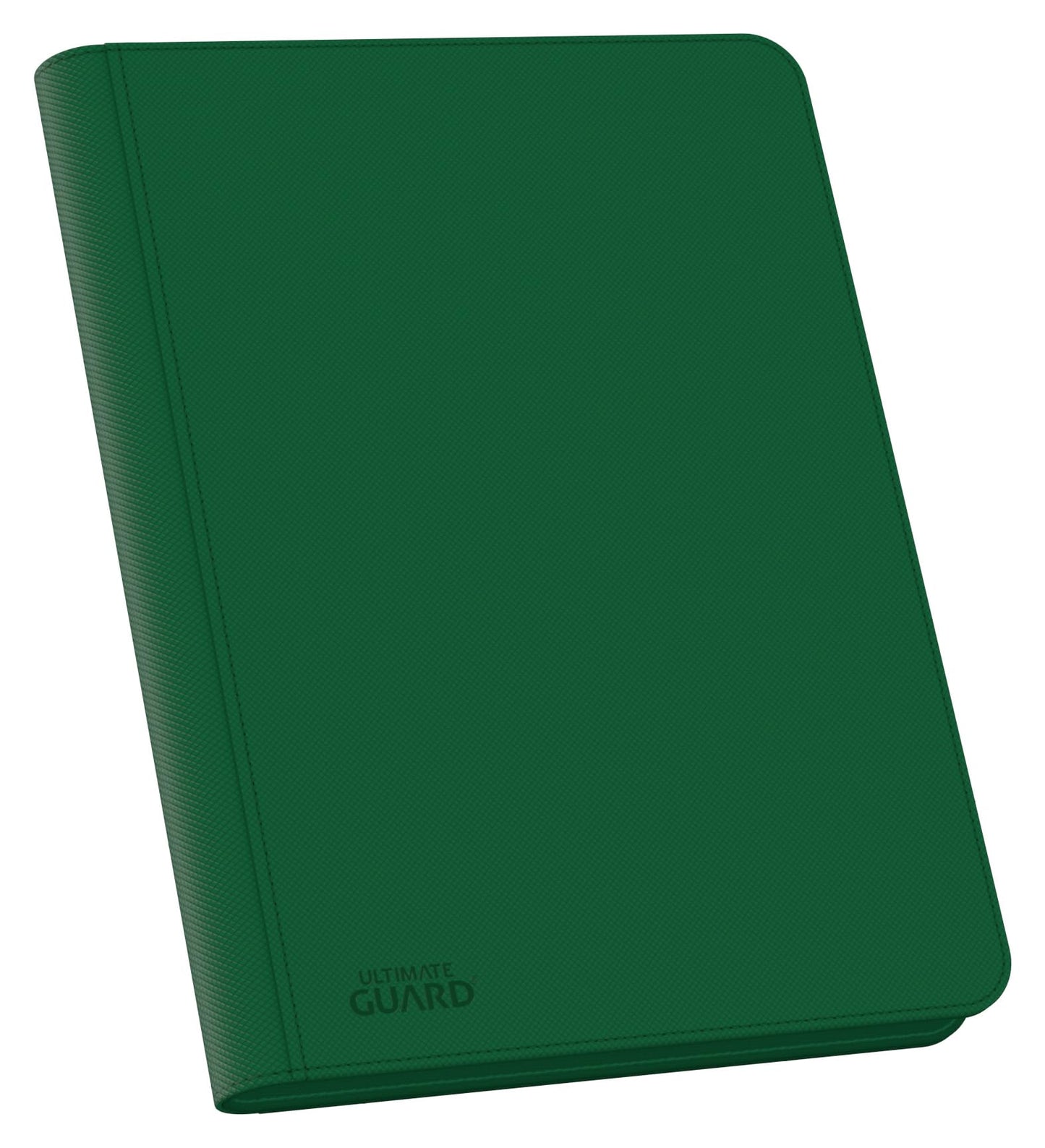 Ultimate Guard Zipfolio 320 – 16 Pocket Xenoskin Green | Side-Loading Card Organizer