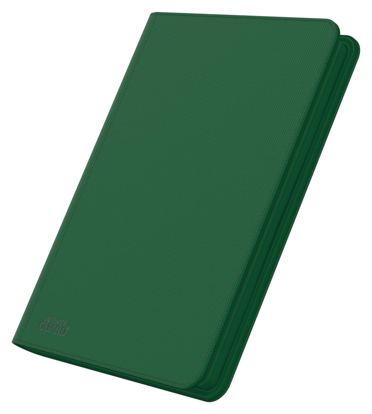 Ultimate Guard Zipfolio 320 – 16 Pocket Xenoskin Green | Side-Loading Card Organizer