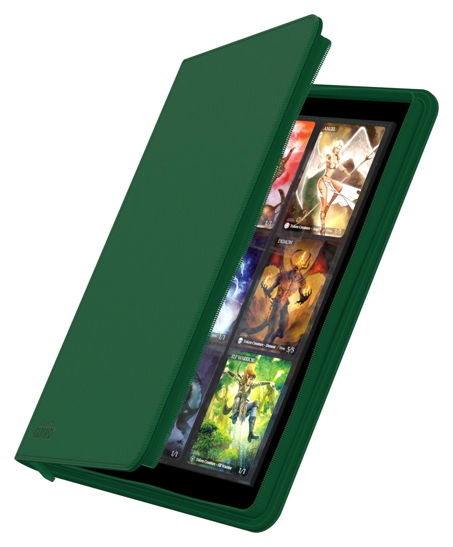 Ultimate Guard Zipfolio 360 – 18 Pocket Xenoskin Green