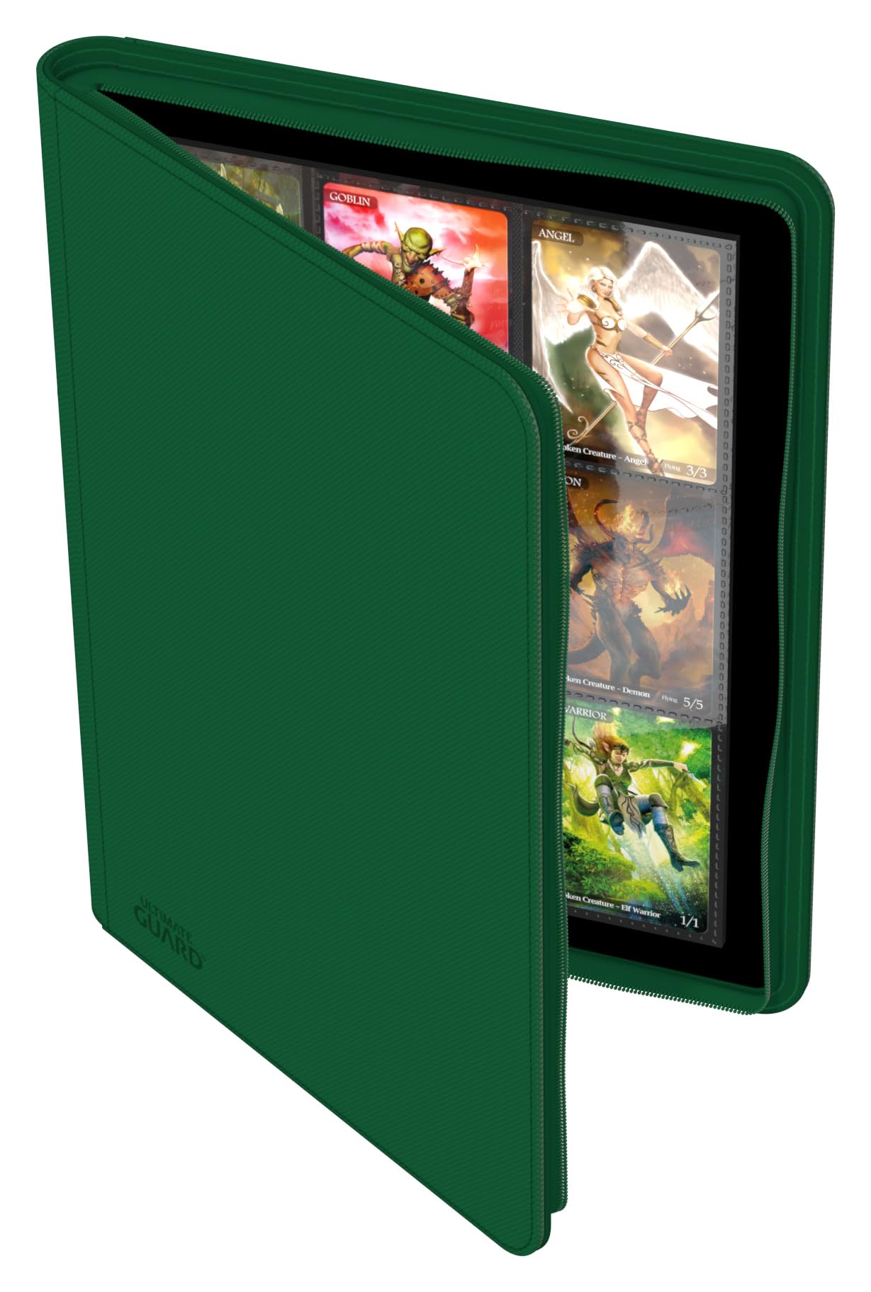 Ultimate Guard Zipfolio 360 – 18 Pocket Xenoskin Green