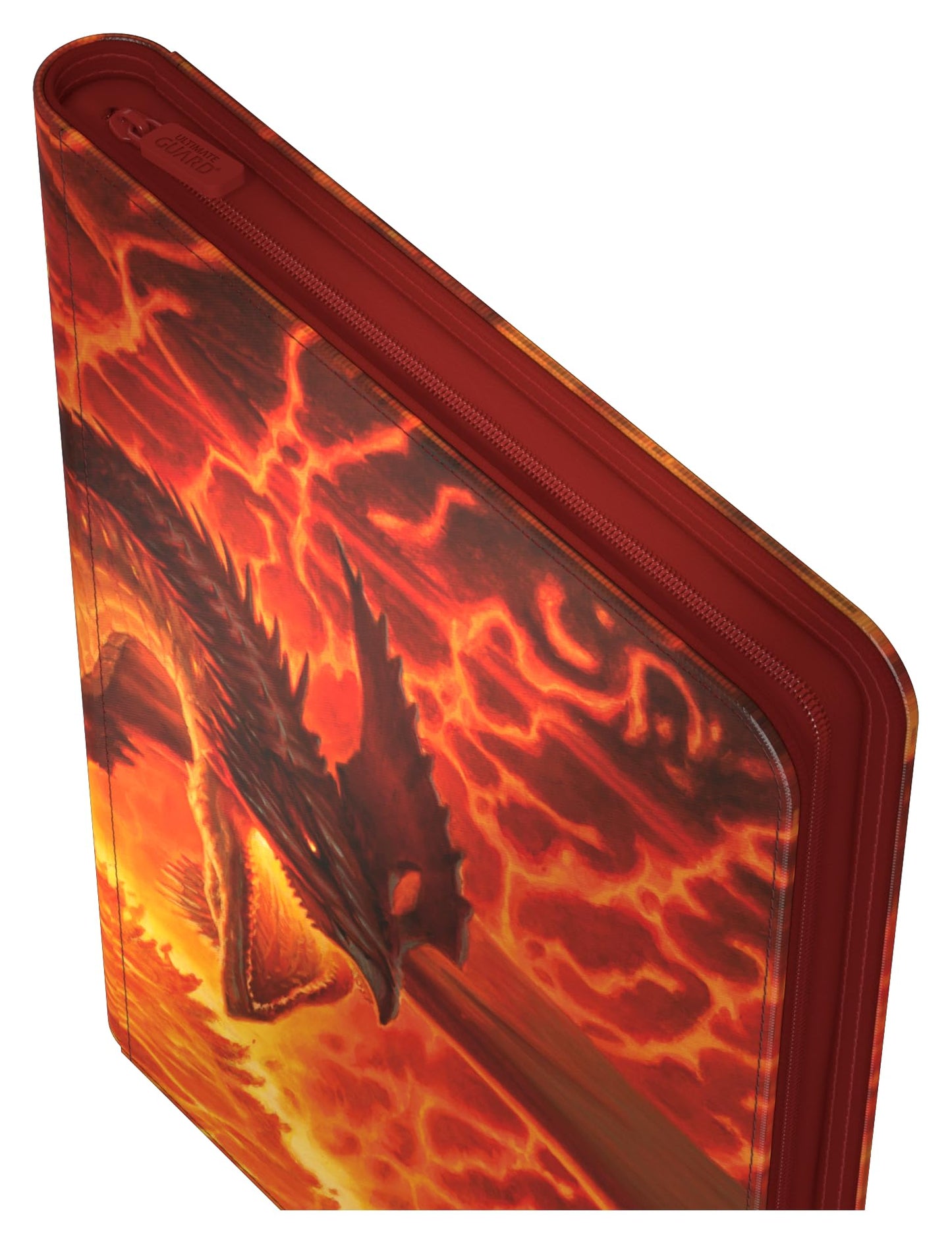 Ultimate Guard Zipfolio 360 Xenoskin – MTG Tarkir: Dragonstorm, Magmatic Hellkite Binder