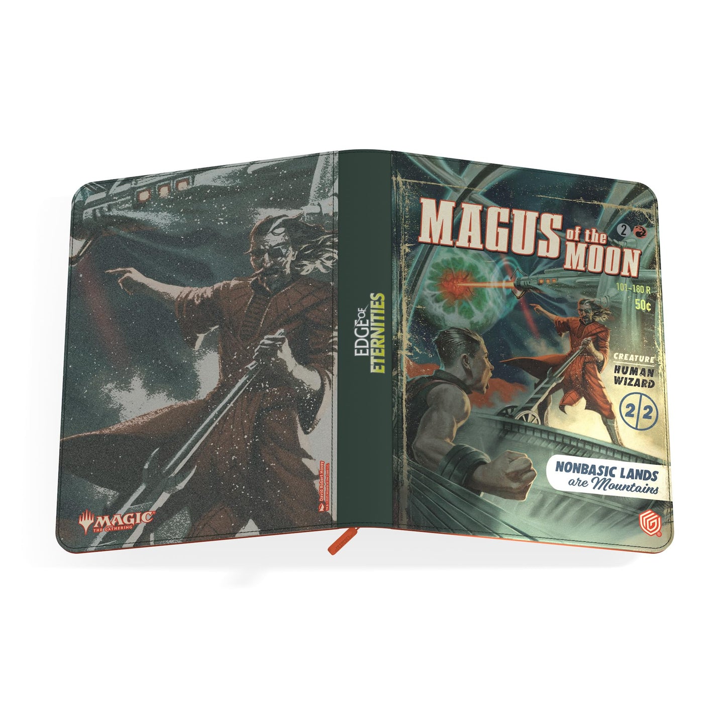 Ultimate Guard Zipfolio 360 Xenoskin – Edge of Eternities MTG Binder (Magus of the Moon)