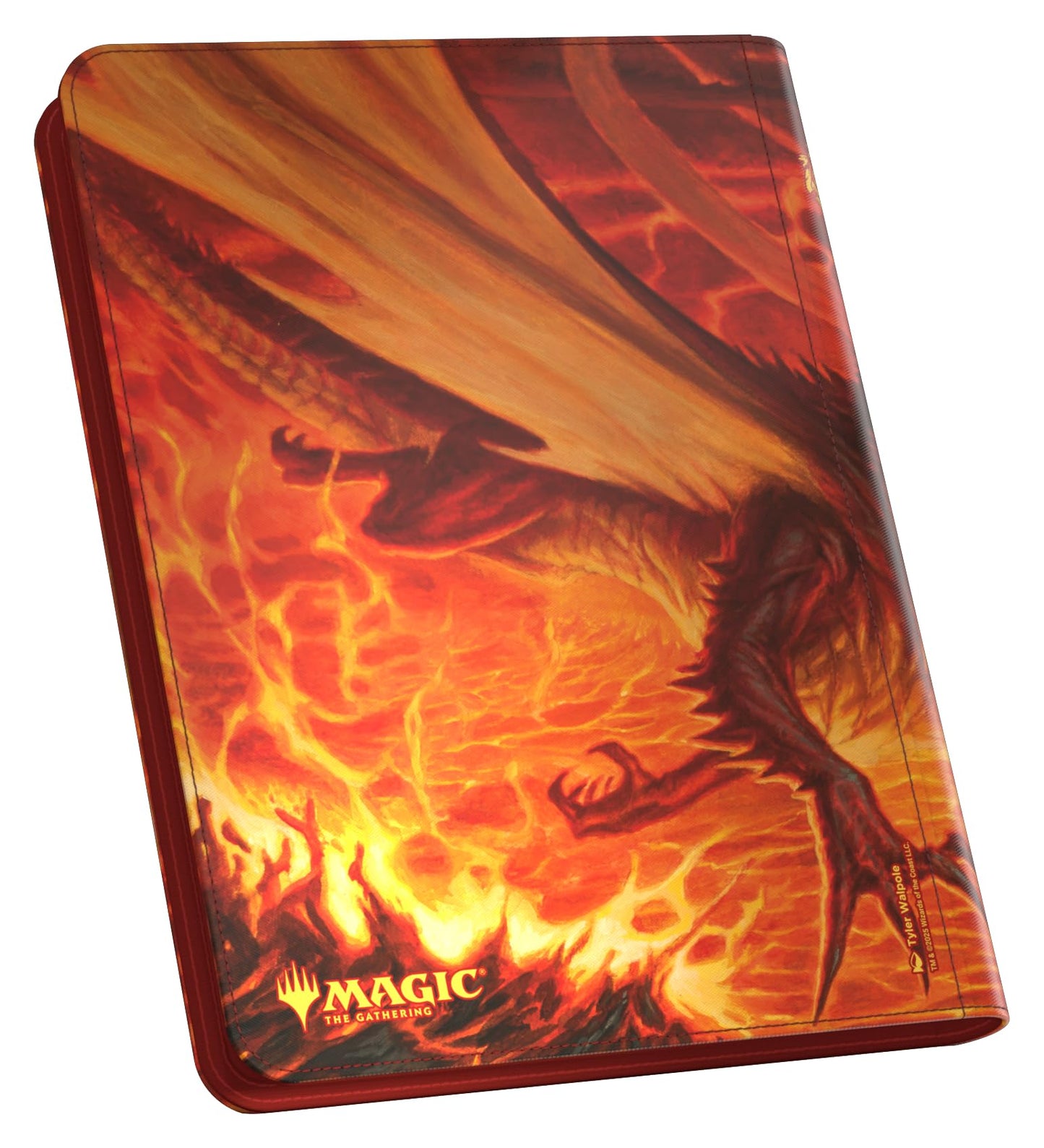 Ultimate Guard Zipfolio 360 Xenoskin – MTG Tarkir: Dragonstorm, Magmatic Hellkite Binder