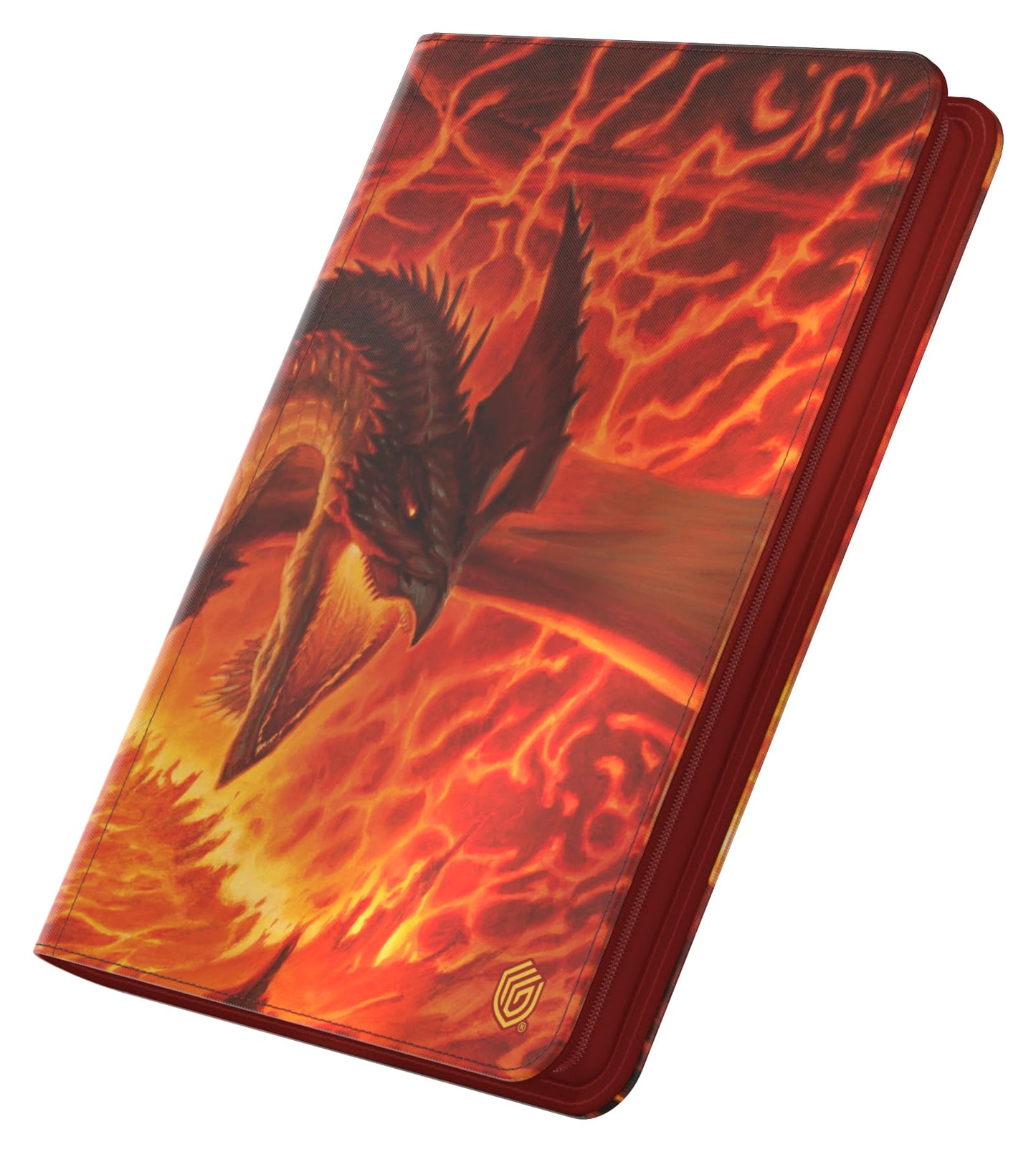 Ultimate Guard Zipfolio 360 Xenoskin – MTG Tarkir: Dragonstorm, Magmatic Hellkite Binder