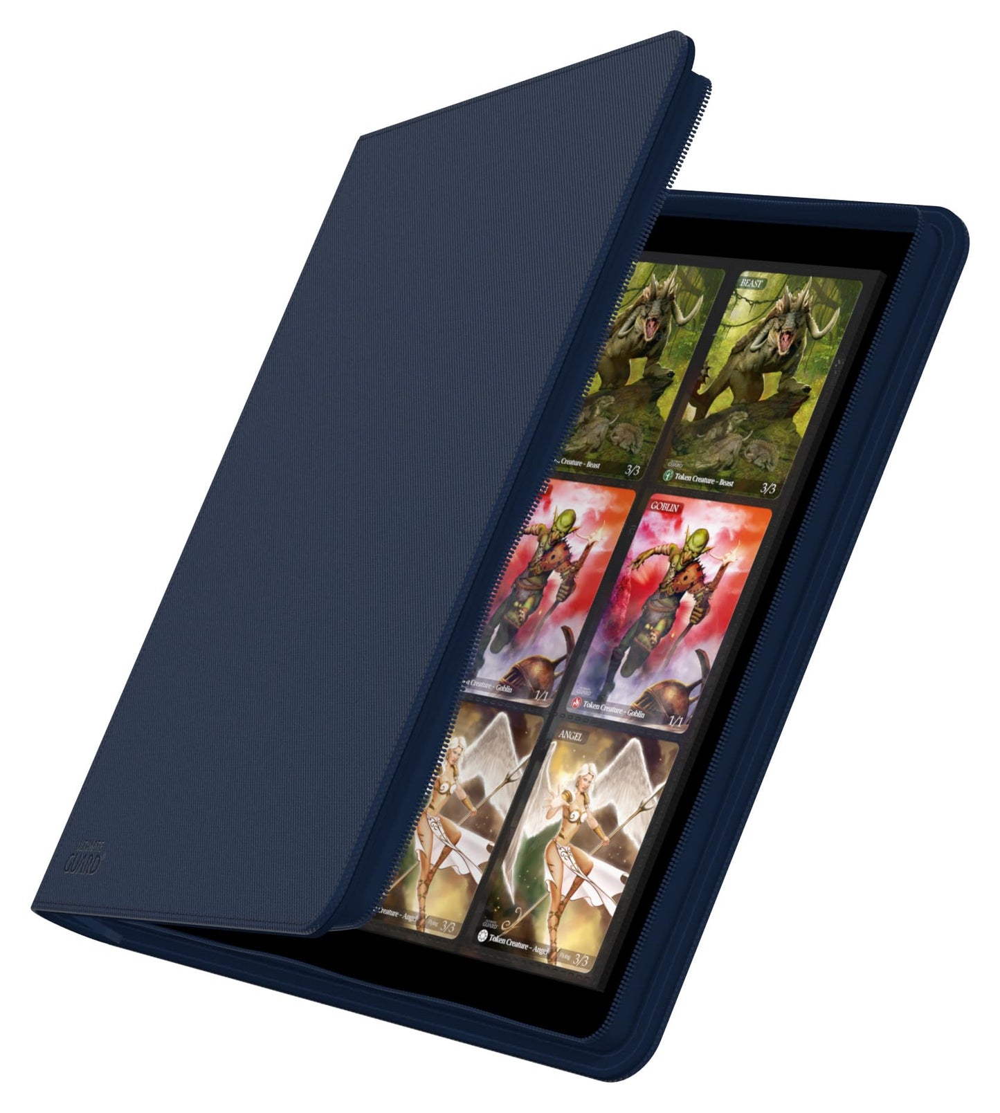 Ultimate Guard Zipfolio 480 – 24 Pocket XenoSkin Quadrow Blue