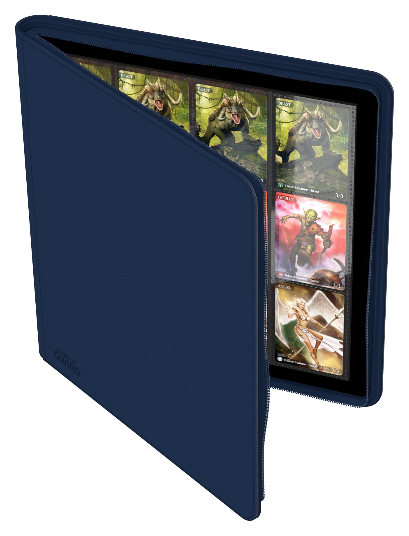 Ultimate Guard Zipfolio 480 – 24 Pocket XenoSkin Quadrow Blue