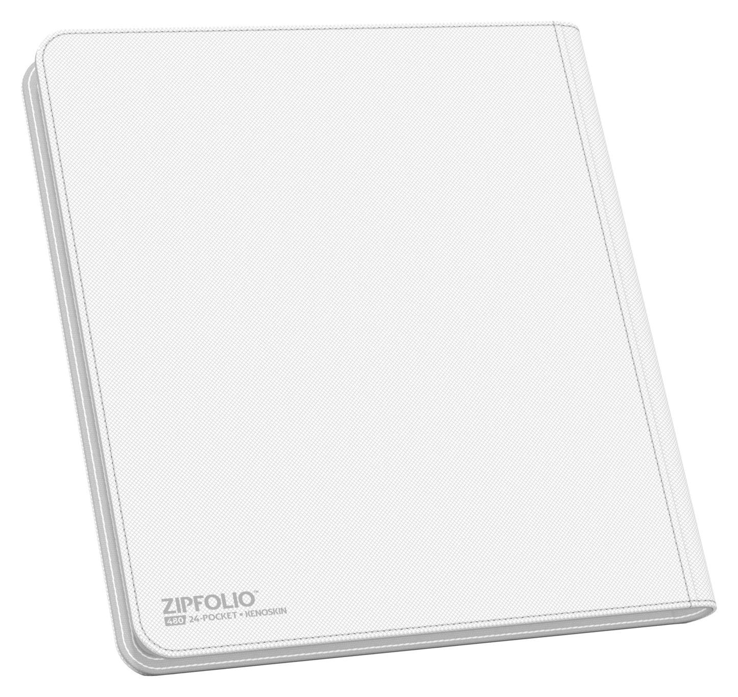 Ultimate Guard Zipfolio 480 – 24-Pocket XenoSkin (Quadrow) White