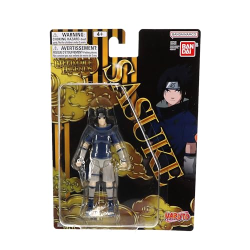 Ultimate Legends Naruto Sasuke Uchiha (Young) 5-Inch Action Figure – 27 Points of Articulation