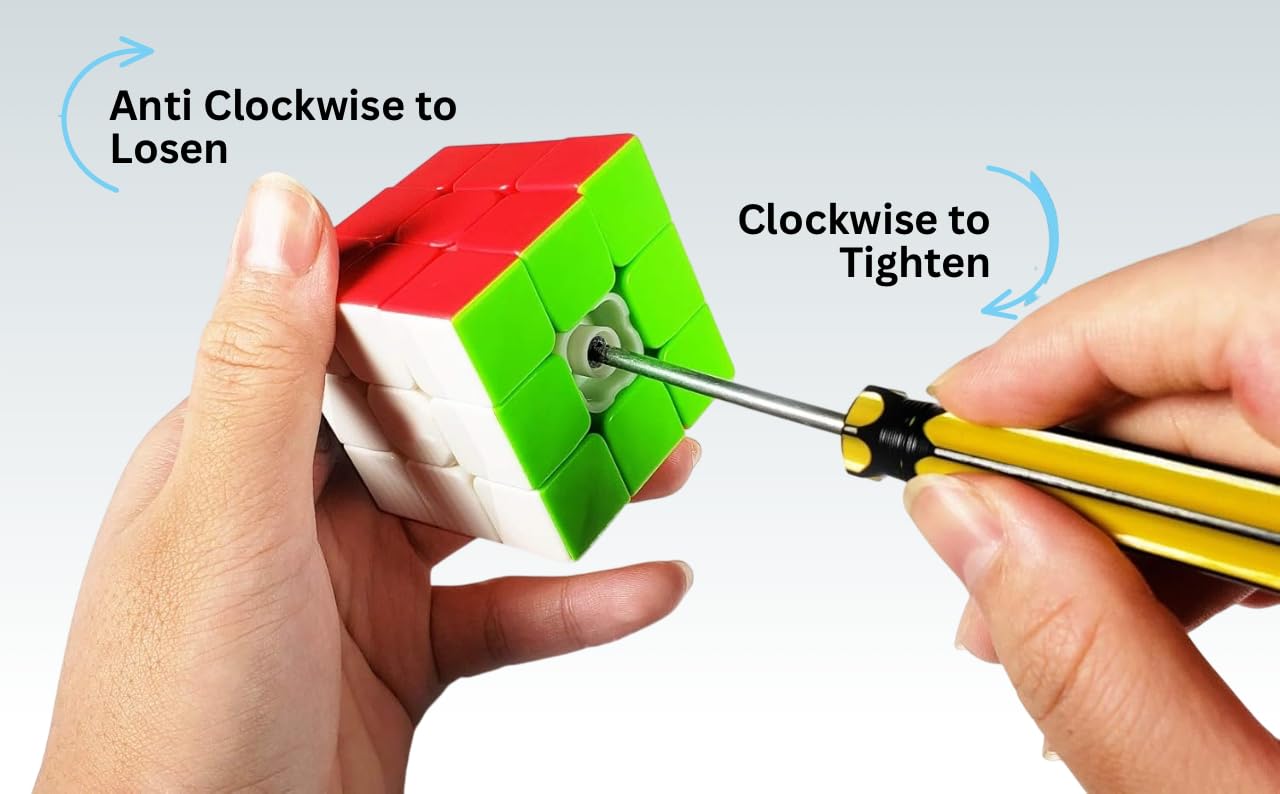 Magnetic 3x3 Speed Cube – Stickerless, Adjustable Tension & Corner-Cutting | Beginner to Competition
