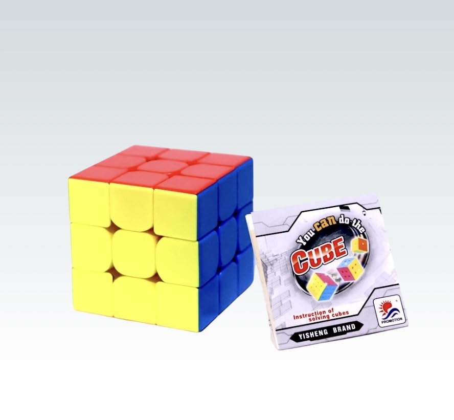 Magnetic 3x3 Speed Cube – Stickerless, Adjustable Tension & Corner-Cutting | Beginner to Competition