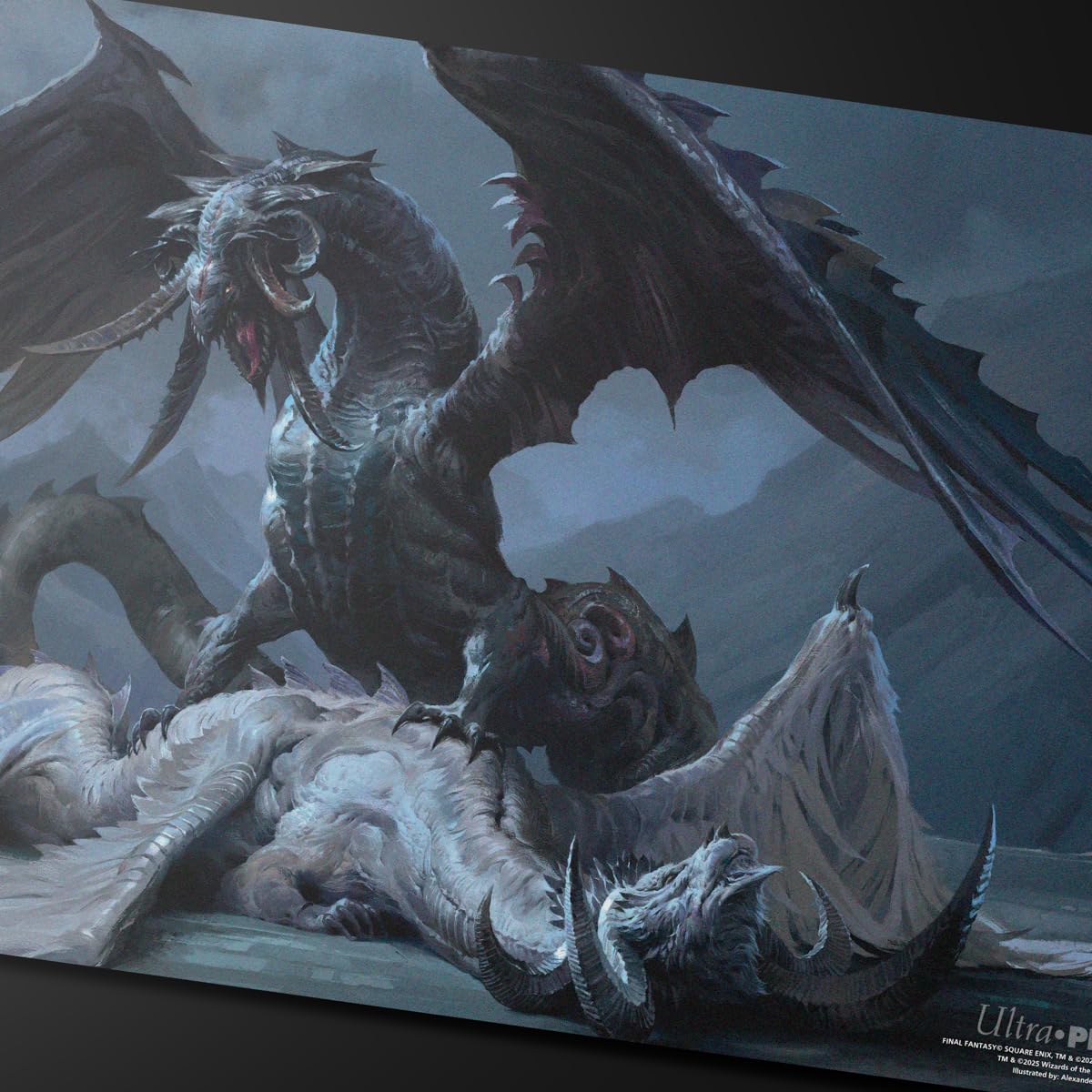 Ultra Pro Final Fantasy x Universes Beyond Crux of Fate Playmat for Magic: The Gathering | Large MTG Desk Mat