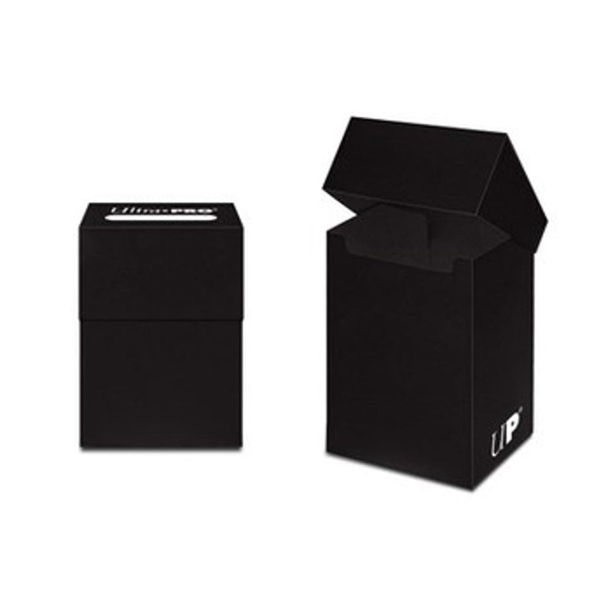 Ultra Pro 80 Card Deck Box – Black | Durable, Secure Card Storage