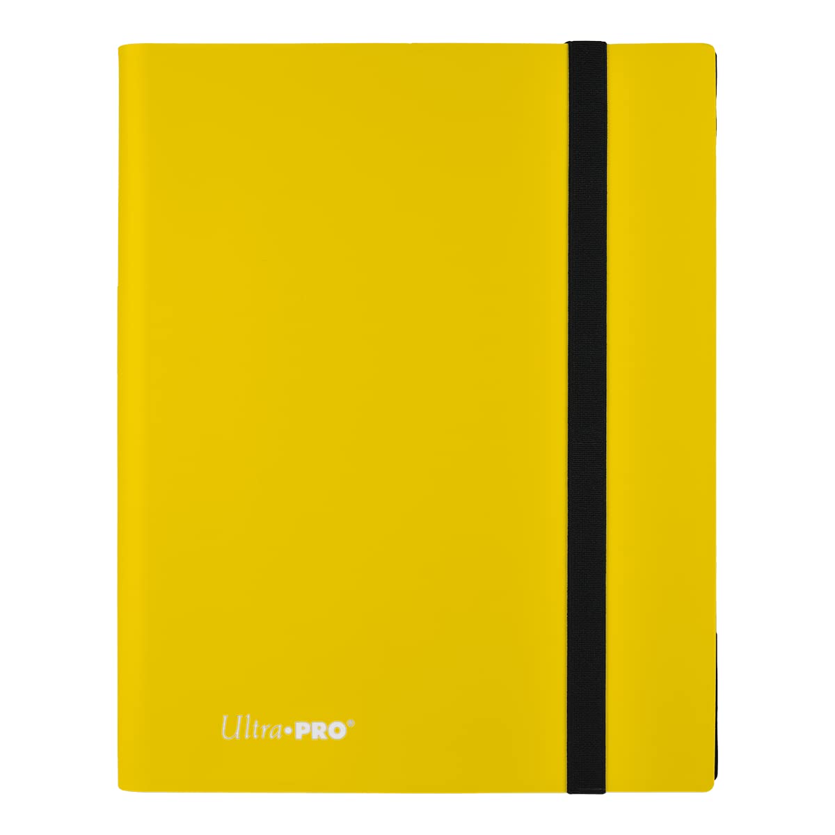 Ultra PRO Lemon Yellow 9-Pocket Trading Card Binder – Holds 360 Cards, Side-Loading Pockets