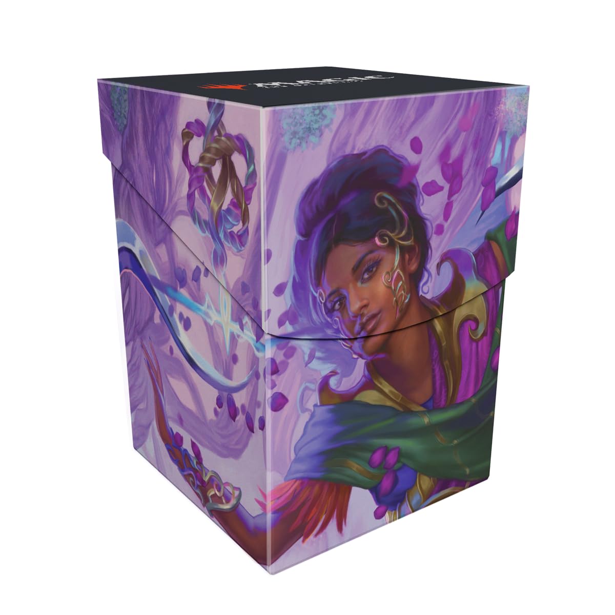 Ultra Pro Aetherdrift Avishkar Living Energy 100+ Deck Box for MTG | Commander Card Storage