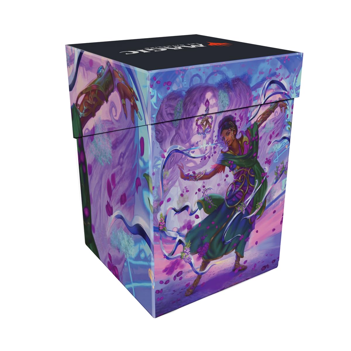 Ultra Pro Aetherdrift Avishkar Living Energy 100+ Deck Box for MTG | Commander Card Storage