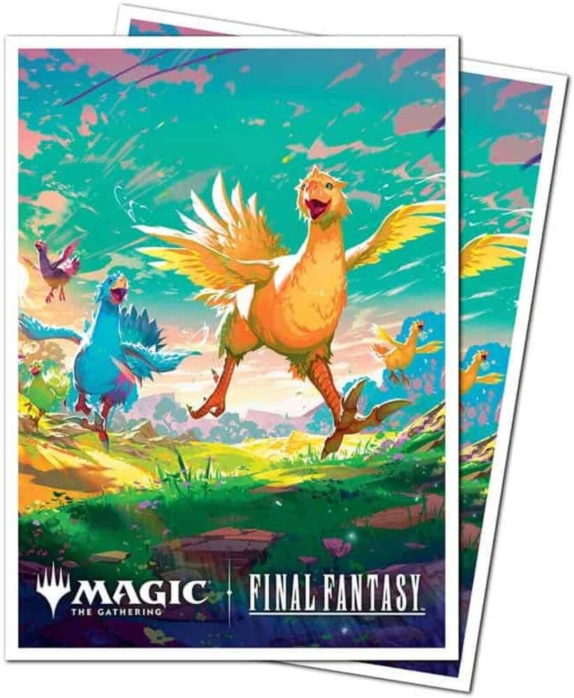 Ultra Pro Apex Deck Protector Sleeves – MTG Final Fantasy Chocobo (105 Pack)