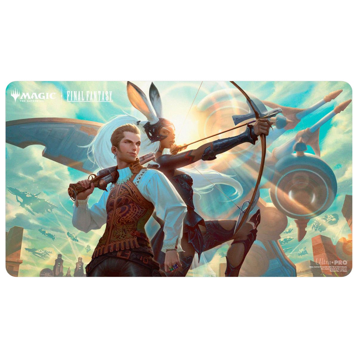 Ultra PRO Baltheir & Fran Playmat for MTG | Final Fantasy Universes Beyond