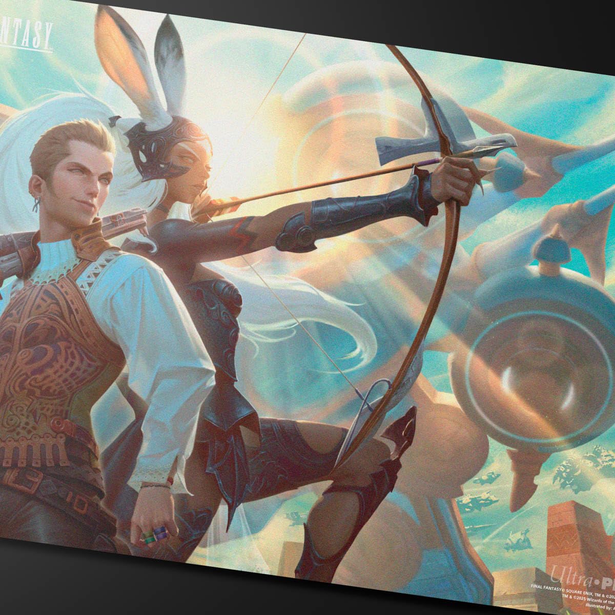 Ultra PRO Baltheir & Fran Playmat for MTG | Final Fantasy Universes Beyond