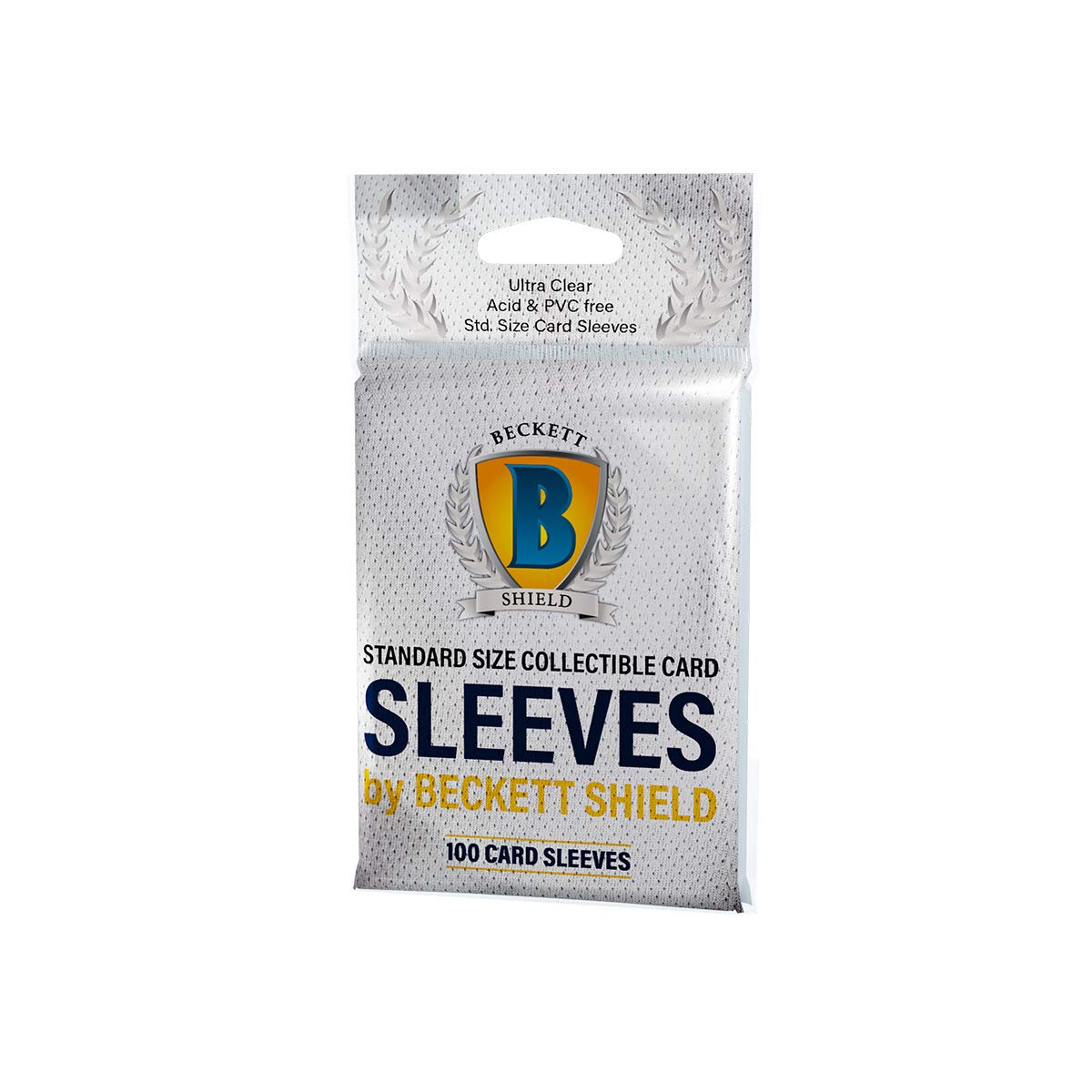 Ultra Pro Beckett Shield Clear Soft Card Sleeves - 100 Sleeves Pack