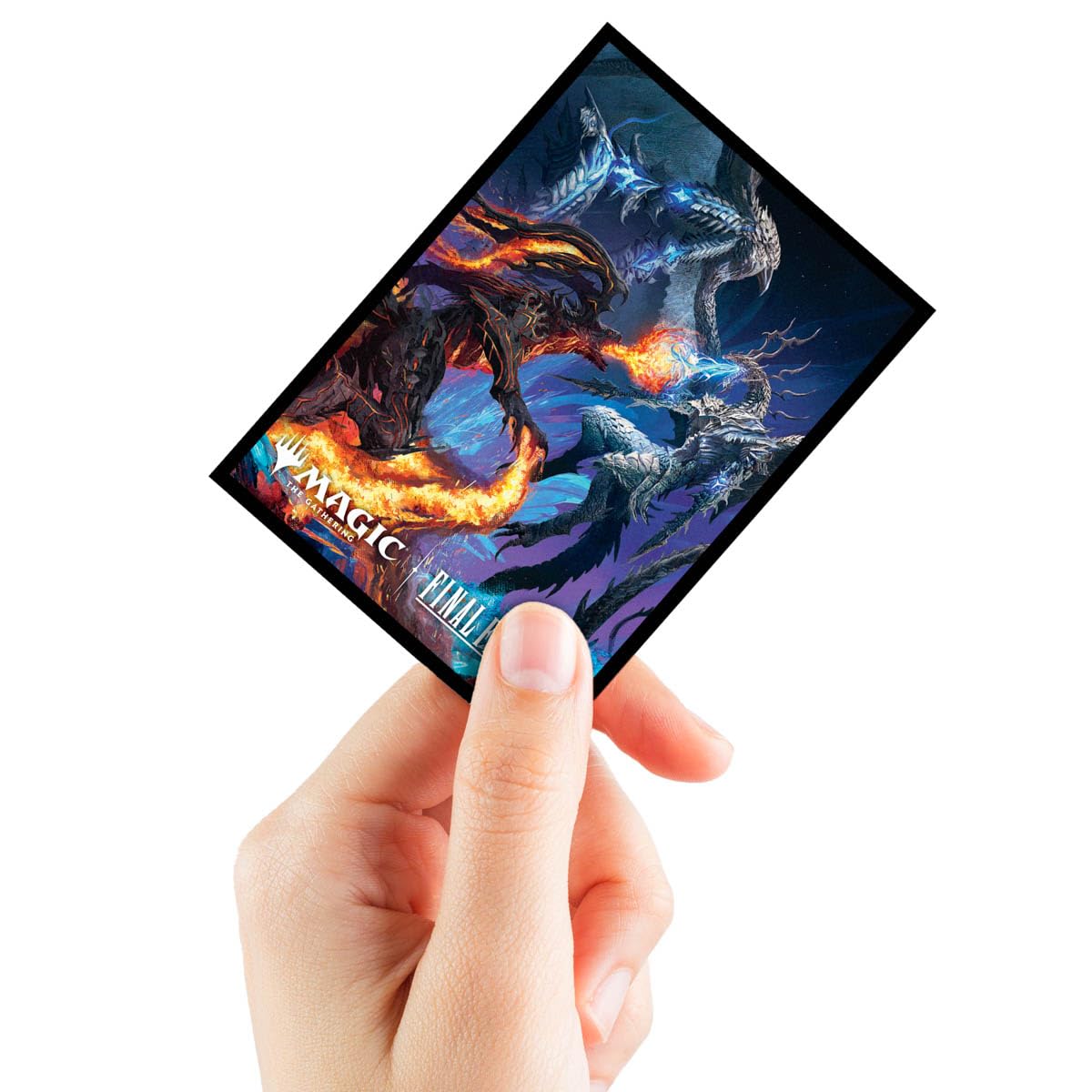 Ultra PRO Final Fantasy x Universes Beyond Bahamut & Ifrit 100ct MTG Deck Protector Sleeves