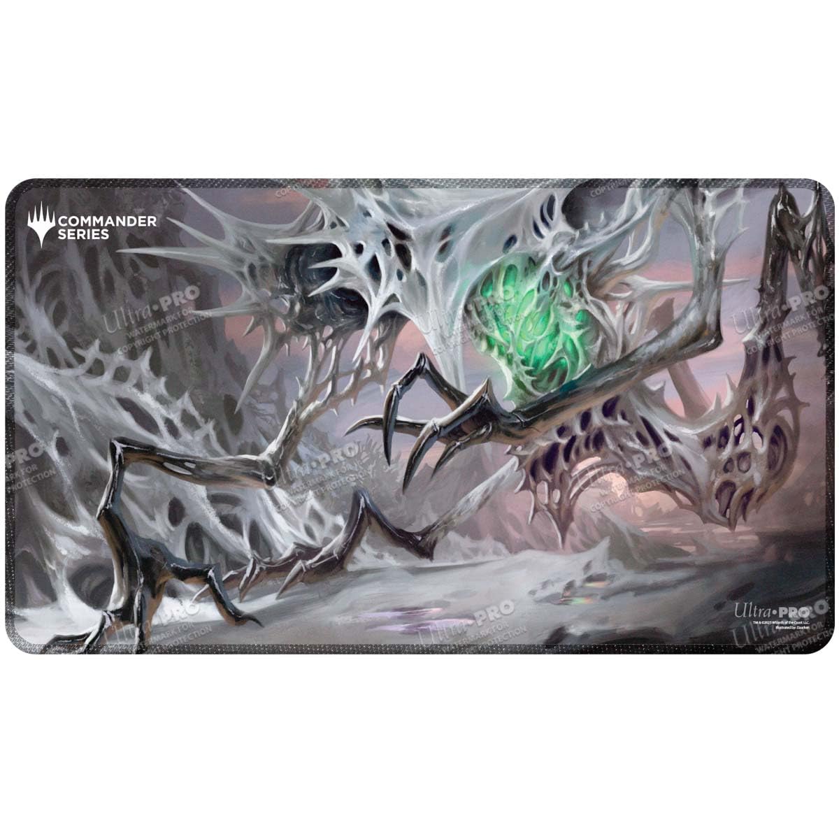 Ultra PRO Commander Series #5 Yarok Stitched Playmat – 24 x 13.5 in MTG Desk Mat