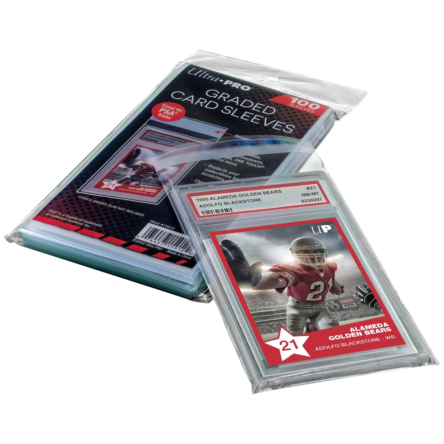 Ultra PRO PSA Graded Card Slab Resealable Sleeves – 100 Pack