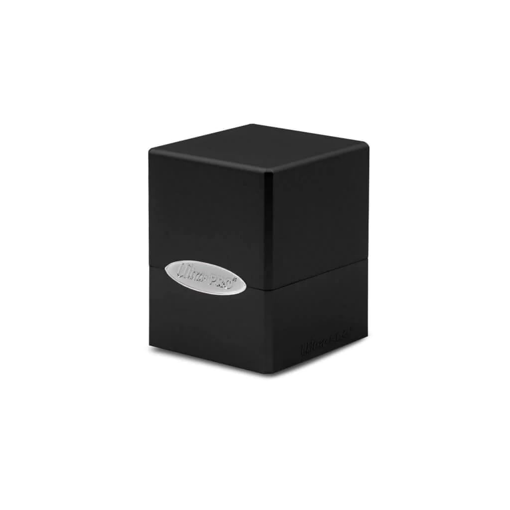 Ultra PRO Satin Cube Deck Box - Jet Black, 100+ Cards | E-15585