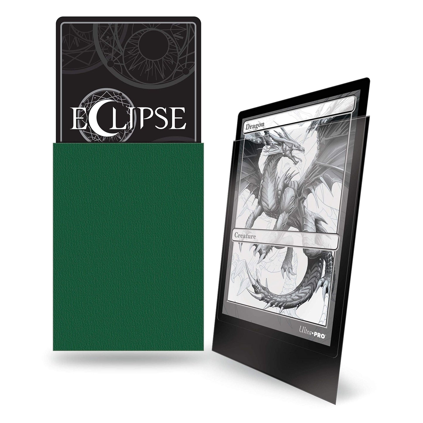Ultra Pro E-15617 Eclipse Standard Matte Sleeves – Forest Green, 100 Pack
