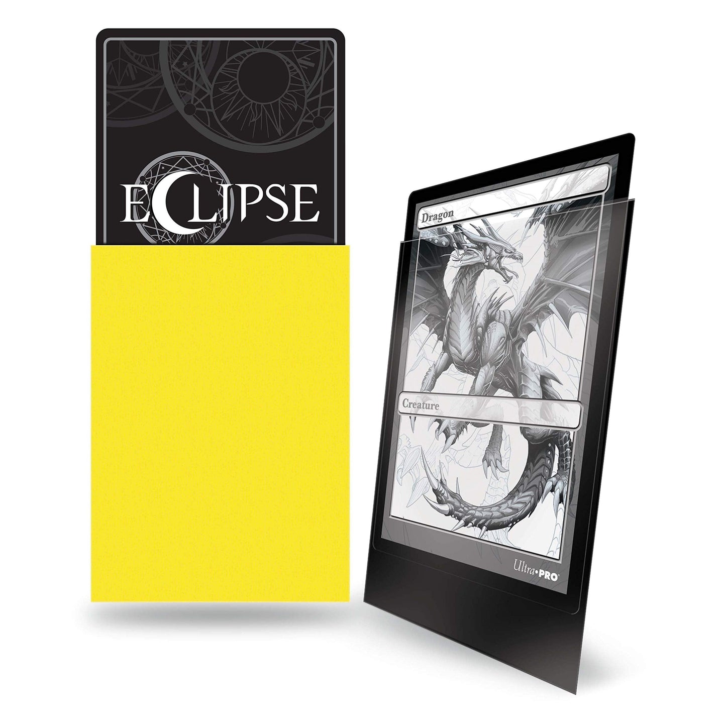 Ultra Pro Eclipse Standard Matte Card Sleeves 100 Pack - Lemon Yellow (E-15620)
