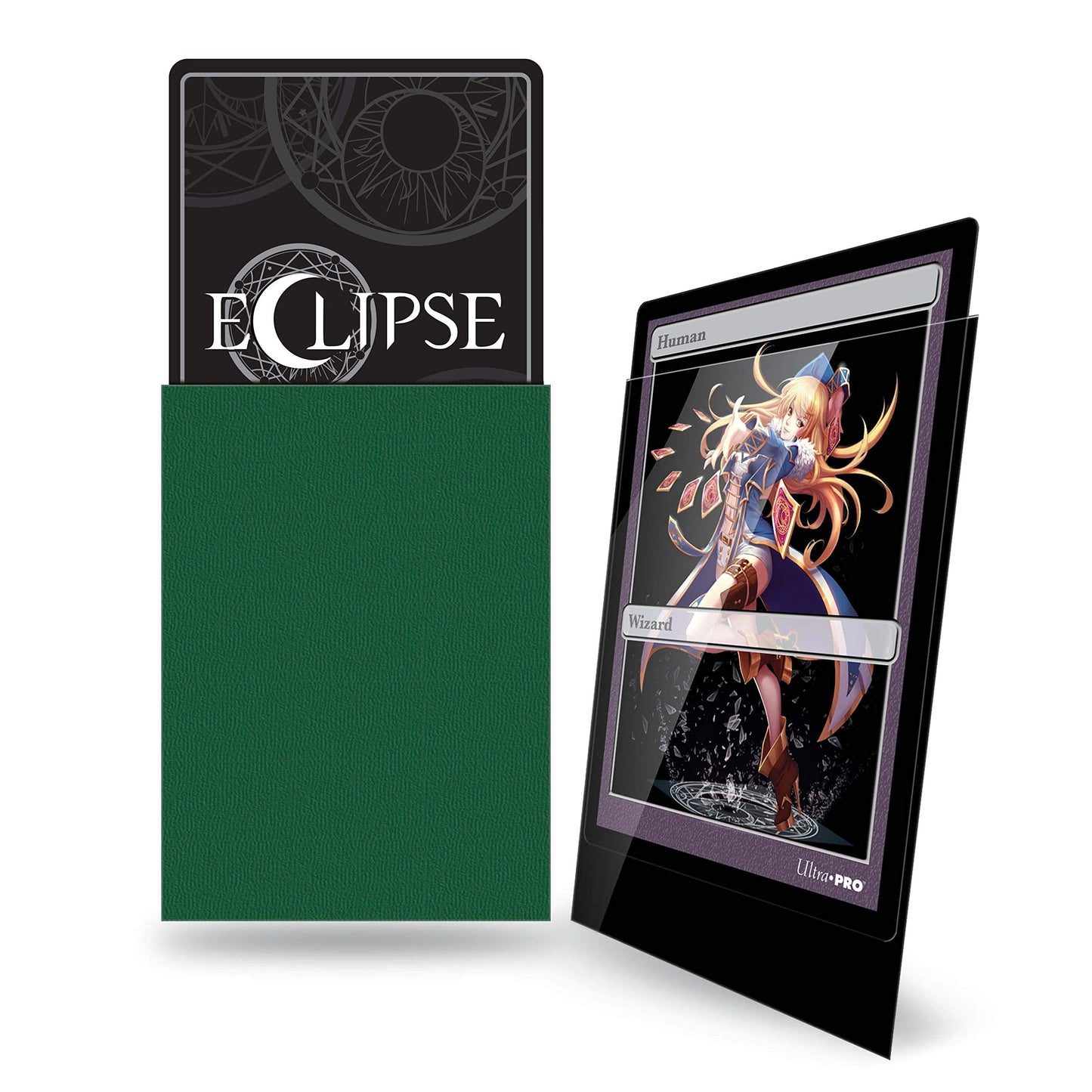 Ultra Pro E-15629 Eclipse Gloss Small Sleeves 60 Pack – Forest Green | Premium Card Protection