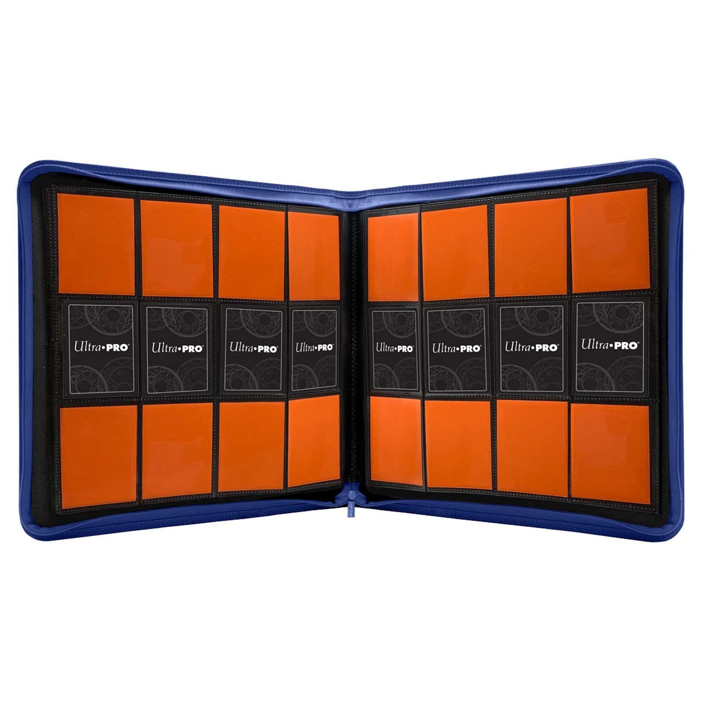 Ultra Pro E-15740 Blue 12-Pocket Zippered PRO-Binder