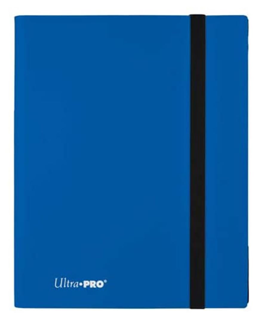 Ultra Pro Eclipse 9-Pocket PRO-Binder Pacific Blue – Holds 360 Cards
