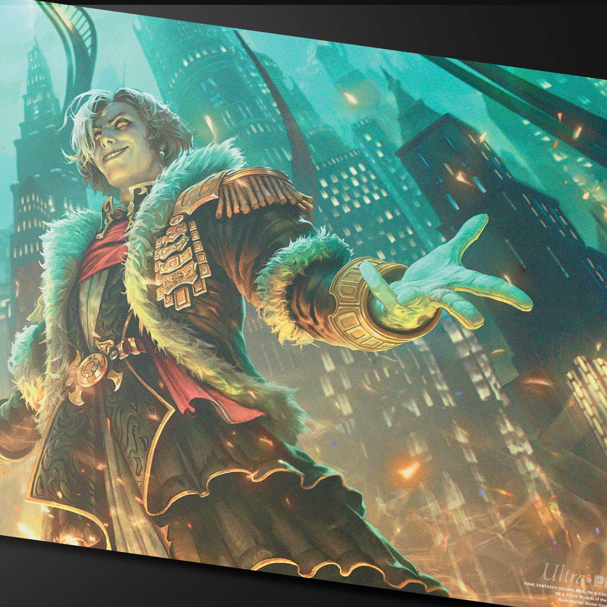 Ultra PRO Final Fantasy x Universes Beyond Emet-Selch, Unsundered/Hades: Double-Sided MTG Playmat