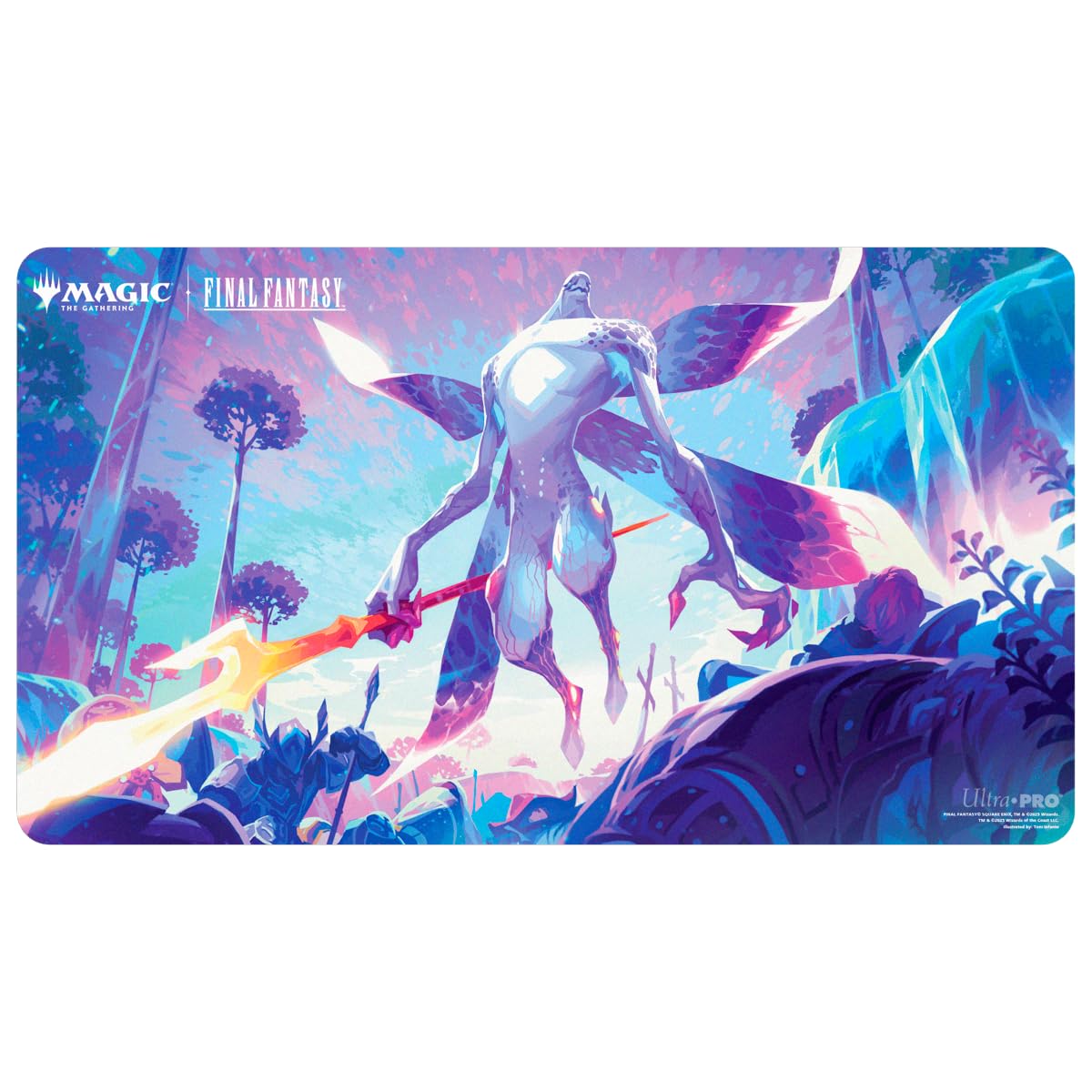Ultra PRO Final Fantasy x Universes Beyond Absolute Virtue Playmat for Magic: The Gathering | Desk Mat